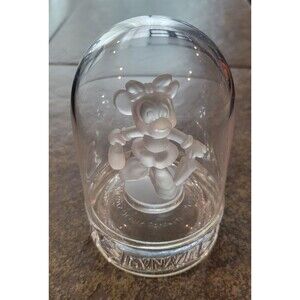 Disney Minnie Mouse Hofbauer Comics Club Lead Crystal Dome West Germany